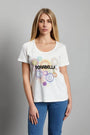 T-shirt con logo PANNA DORABELLA XL