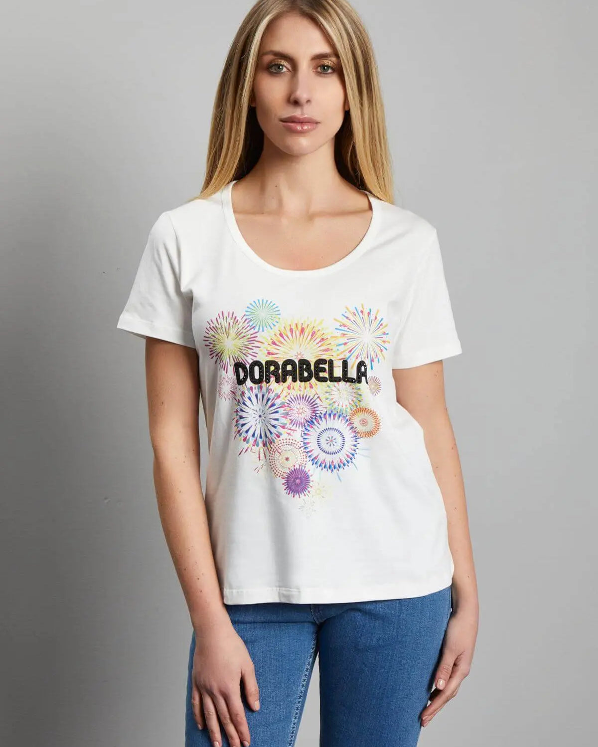 T-shirt con logo PANNA DORABELLA XL