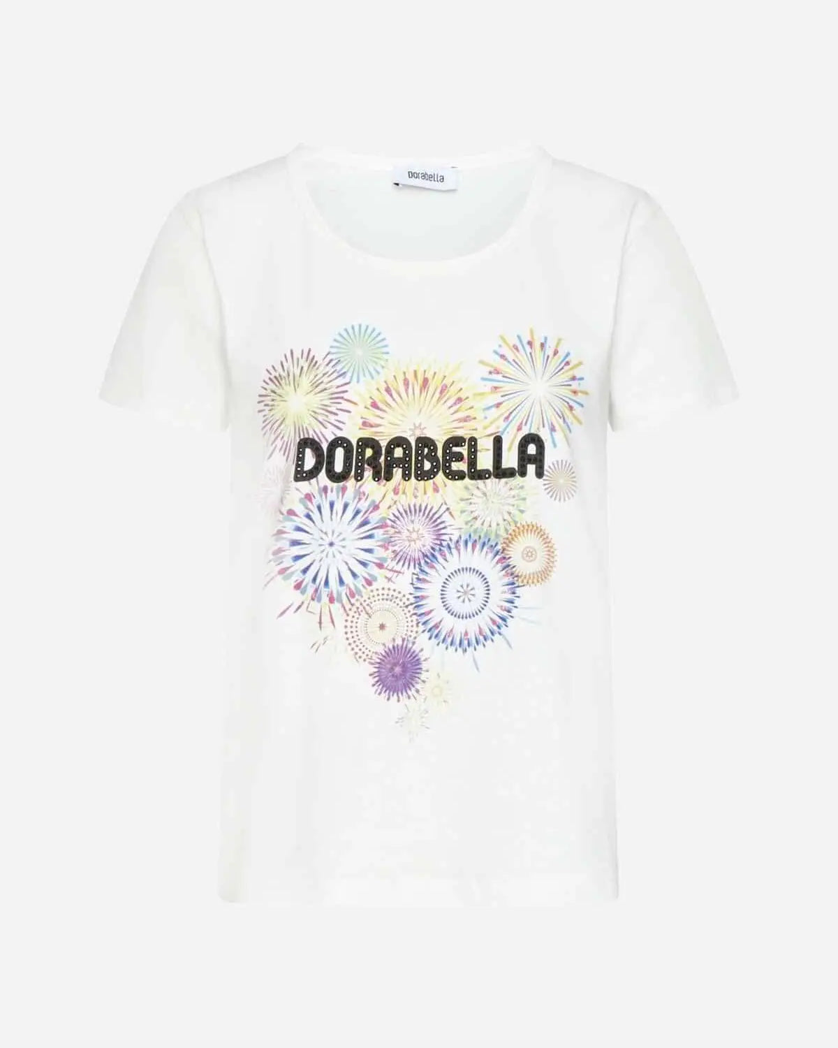 T-shirt con logo PANNA DORABELLA