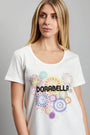 T-shirt con logo PANNA DORABELLA