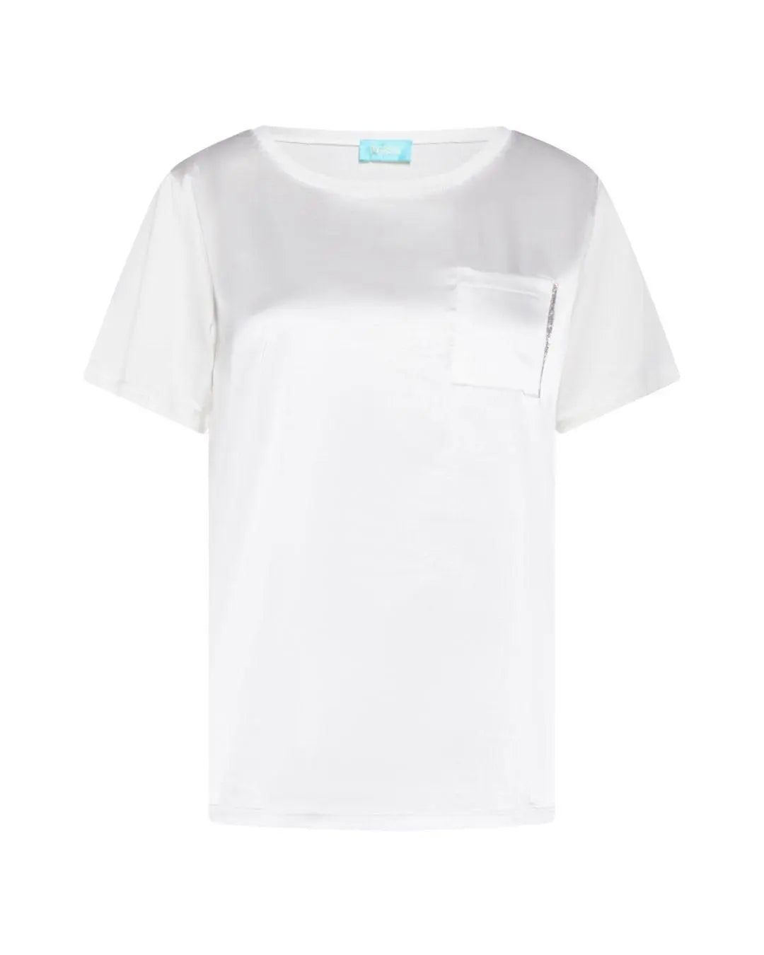 T-shirt girocollo WHITE DORABELLA
