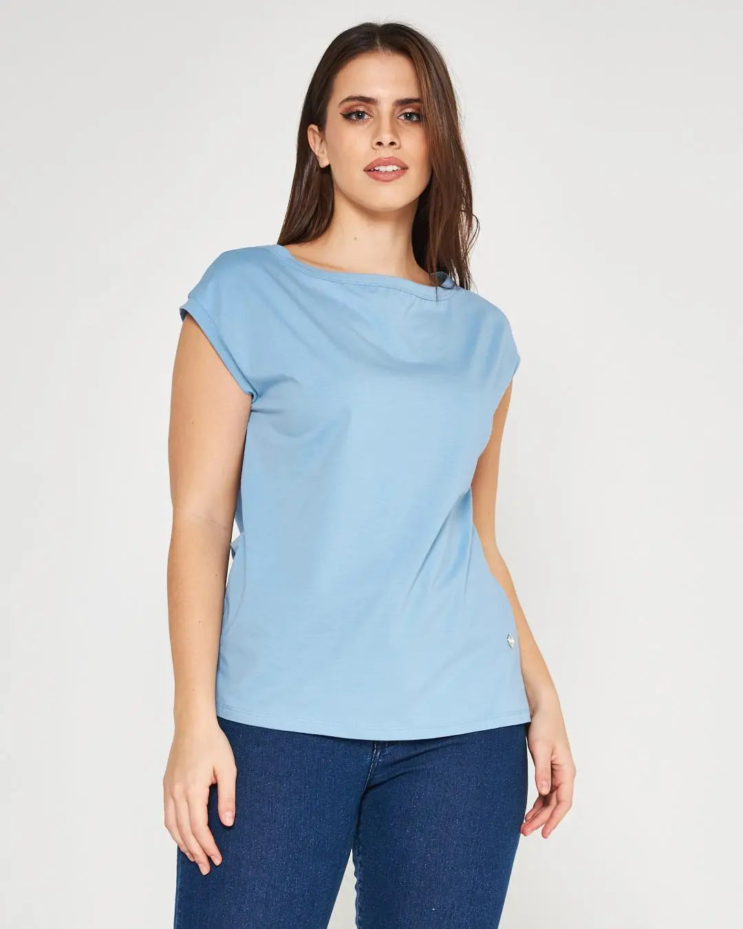 T-shirt kimono LIGHT BLUE DORABELLA