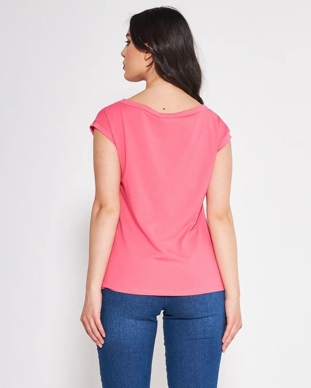 T-shirt kimono ROSA BUBBLE DORABELLA