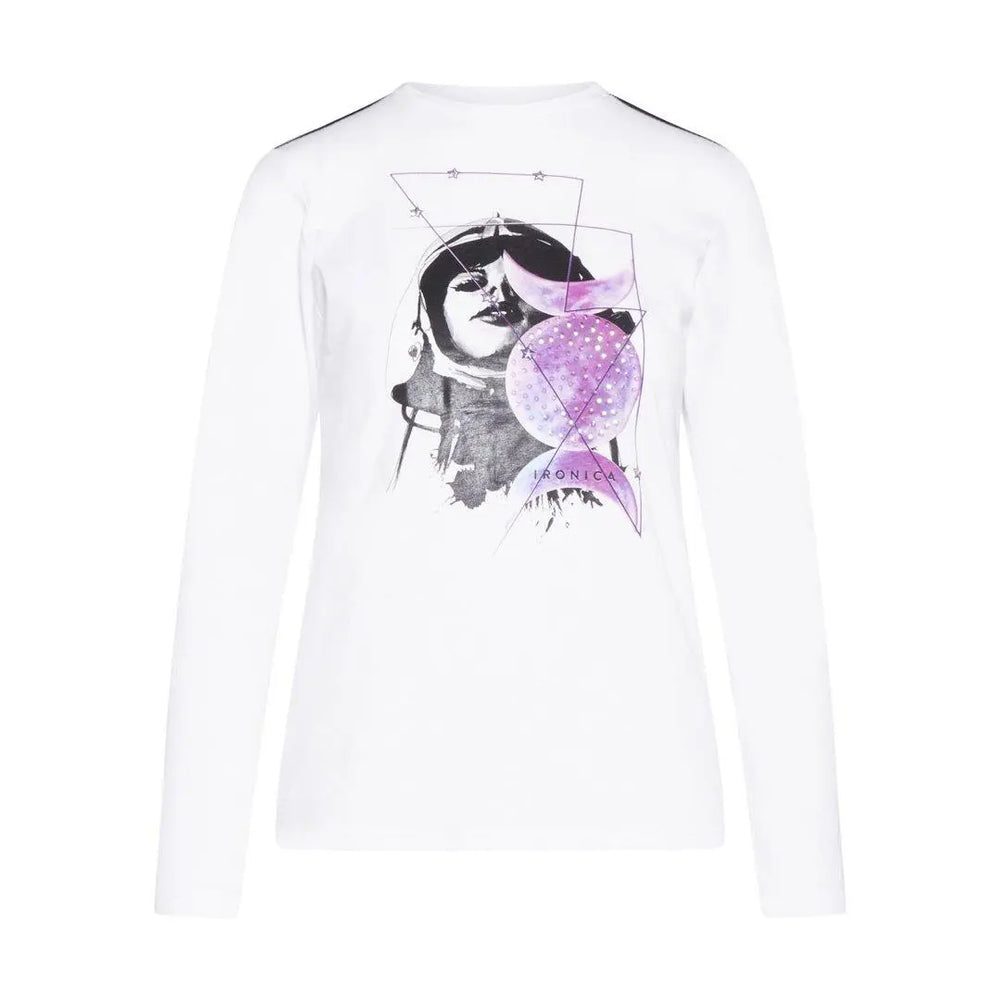 T-shirt manica lunga BIANCO IRONICA 3XL