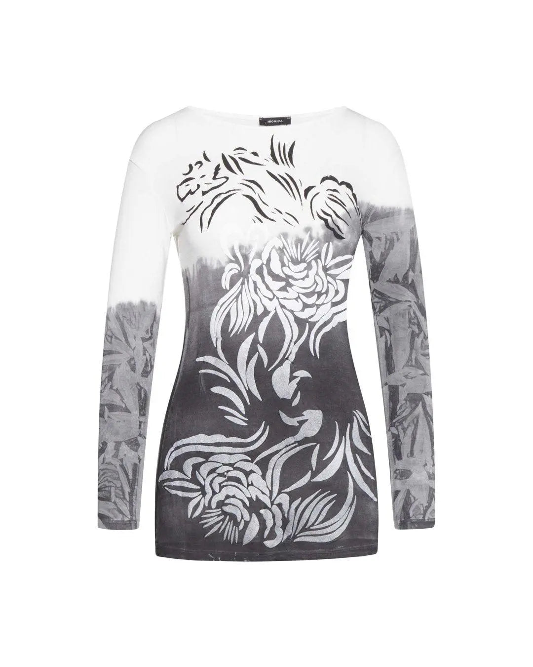 T-shirt manica lunga PERLA IRONICA