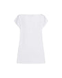 T-shirt scollo a barca BIANCO IRONICA