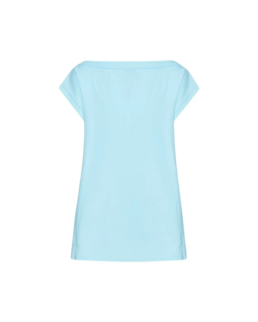 T-shirt scollo a barca MALDIVE IRONICA