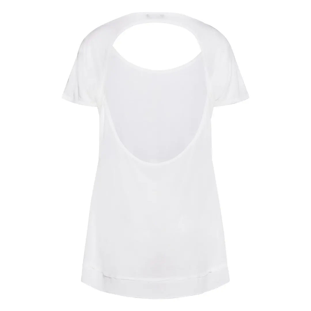 T-shirt stampa birds BIANCO IRONICA