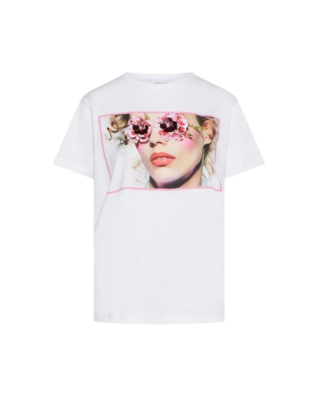 T-shirt stampa woman BIANCO IRONICA 52