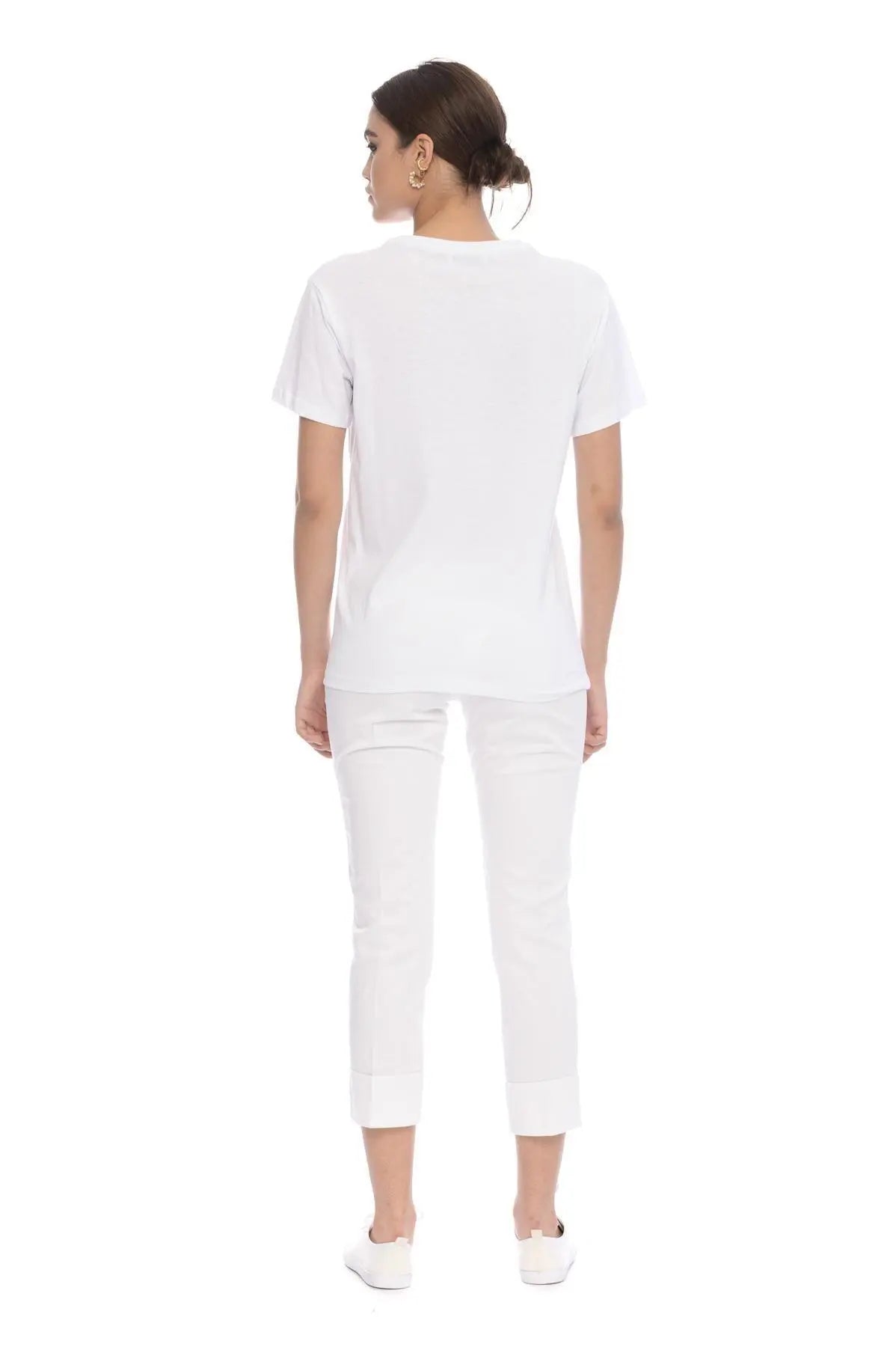 T-shirt stampa woman BIANCO IRONICA