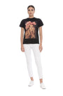 T-shirt stampa woman NERO IRONICA