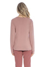 T shirt stampata ROSA ANTICO DORABELLA