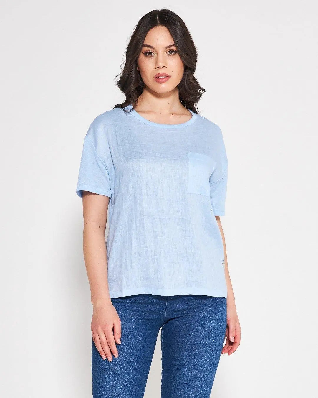 T-shirt  taschino LIGHT BLUE DORABELLA XL