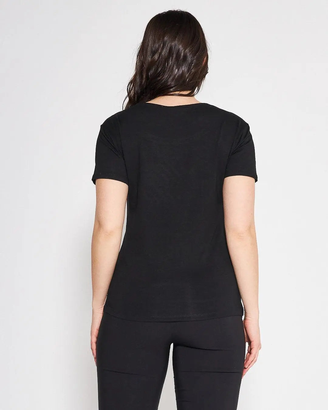 T-shirt viscosa BLACK DORABELLA