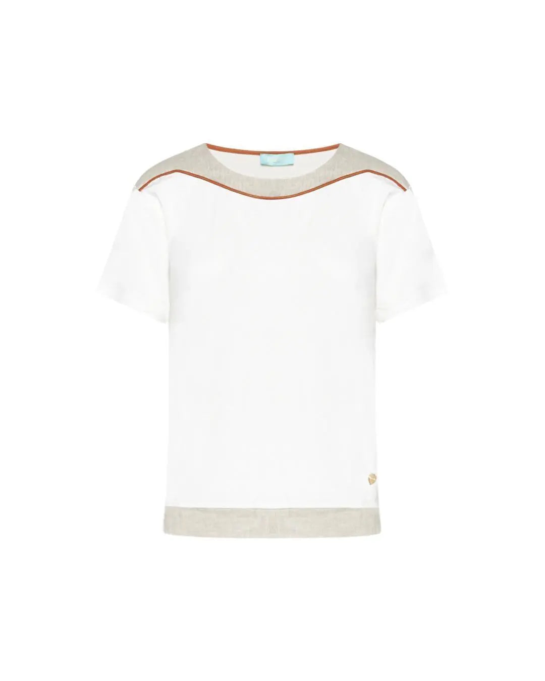 T-shirt viscosa WHITE DORABELLA
