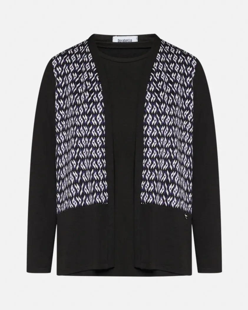 TWINSET NERO-VIOLA DORABELLA