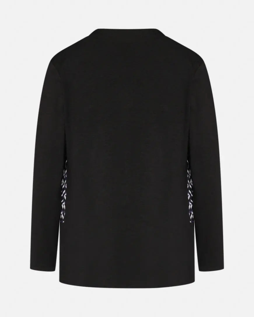 TWINSET NERO-VIOLA DORABELLA