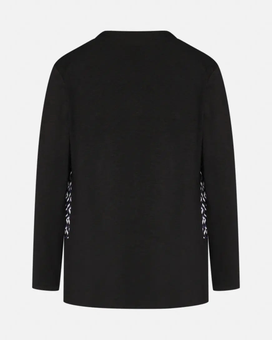 TWINSET NERO-VIOLA DORABELLA