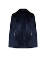 Tailleur in velluto BLU IRONICA