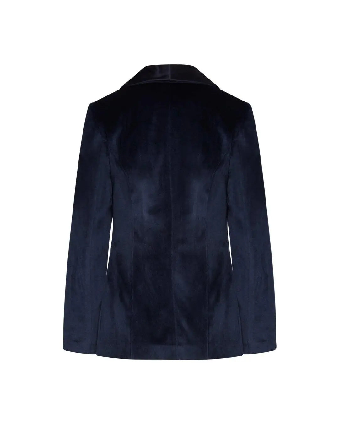 Tailleur in velluto BLU IRONICA