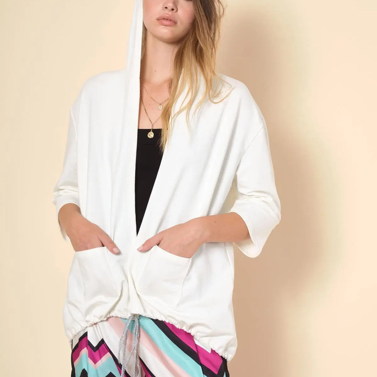 Top basic fascia NERO IRONICA XXL