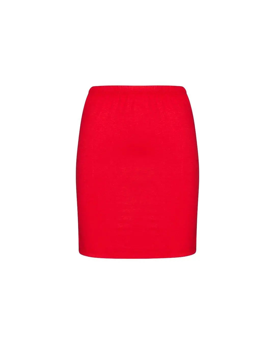 Top basic fascia ROSSO IRONICA