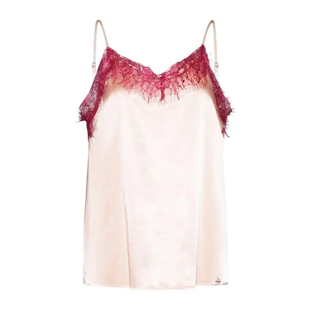 Top con dettagli in pizzo CIPRIA IRONICA 50