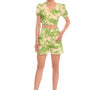 Top crop LIGHT BEIGE - VERDE PISTACCHIO IRONICA