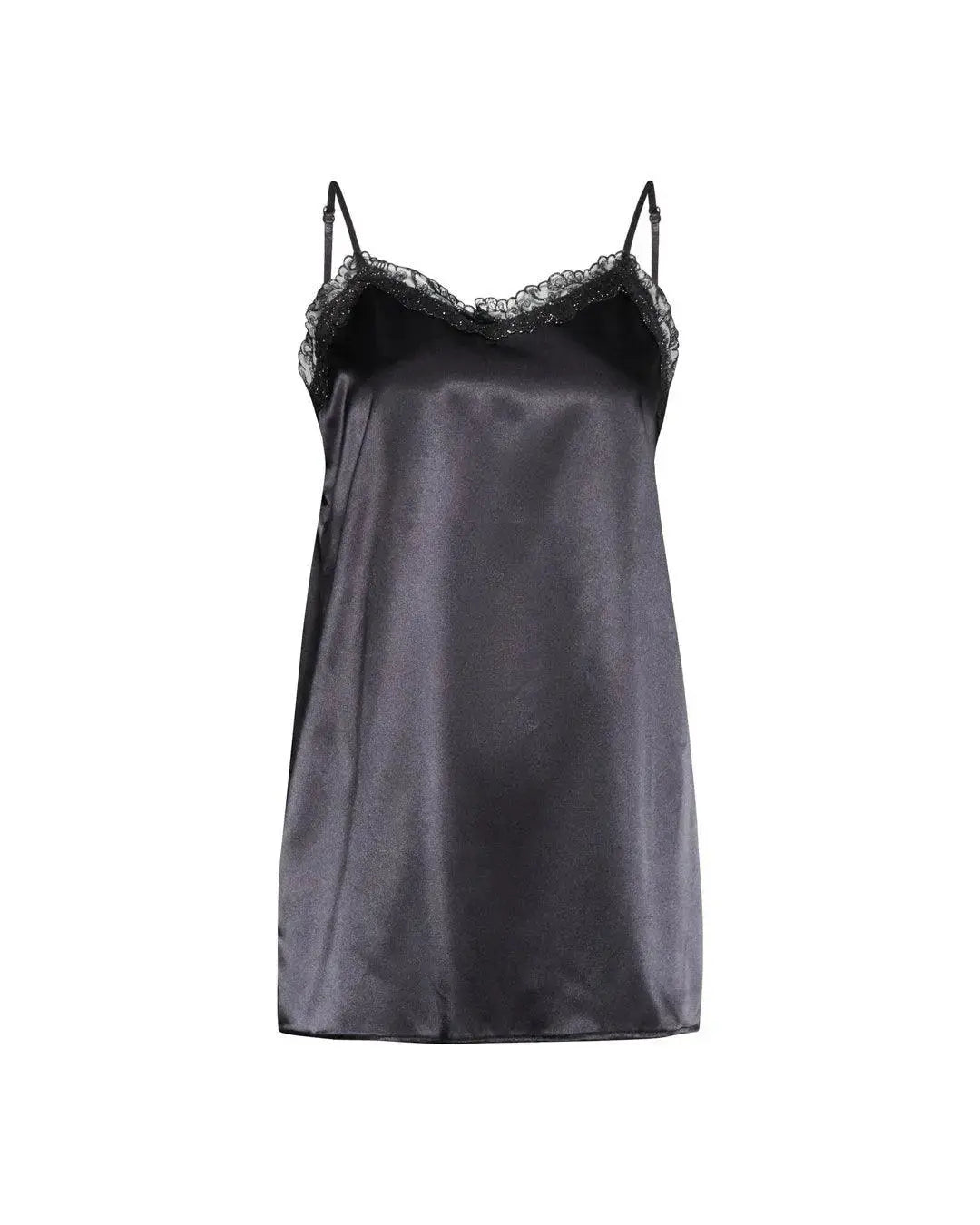 Top in raso NERO IRONICA 52