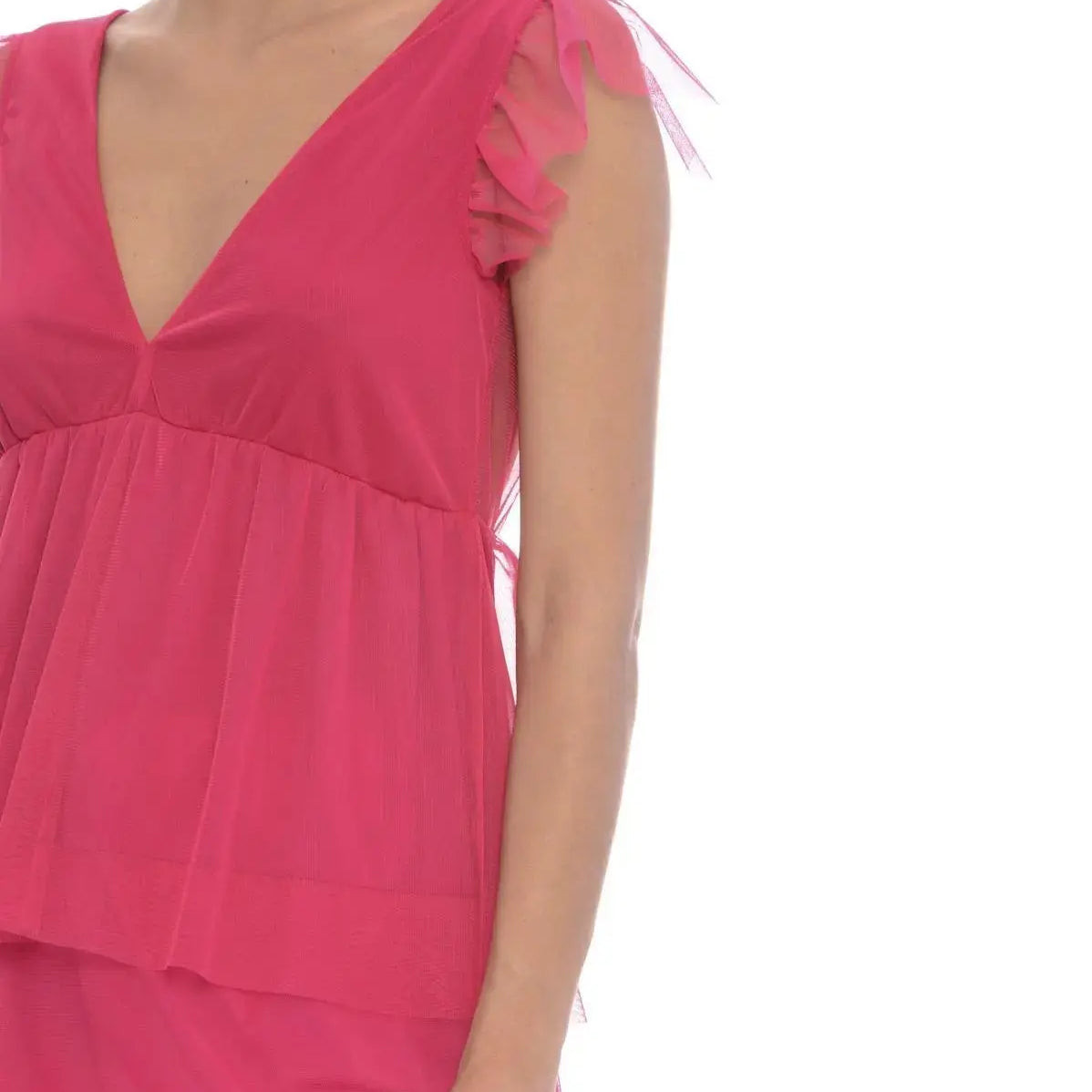 Top in tulle FUXIA IRONICA