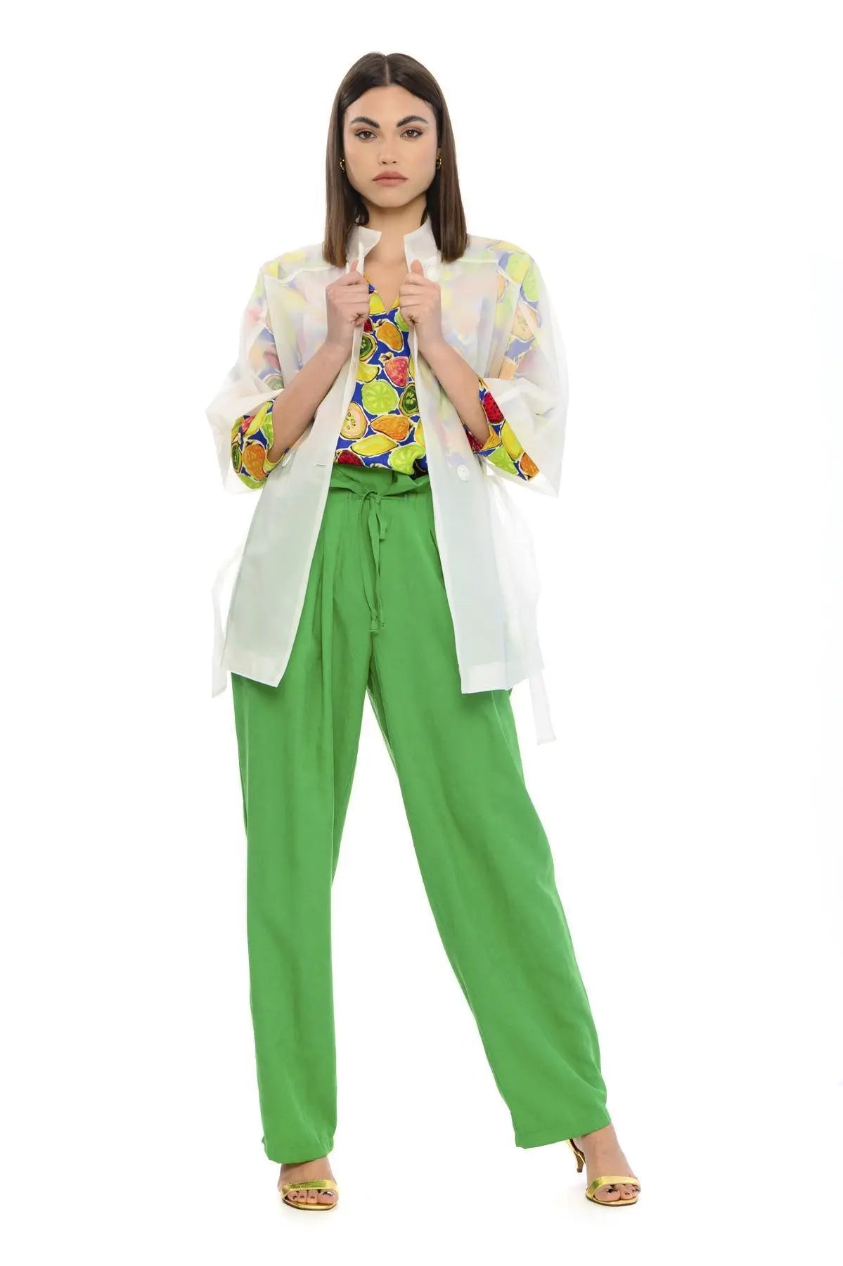 Trench BIANCO IRONICA