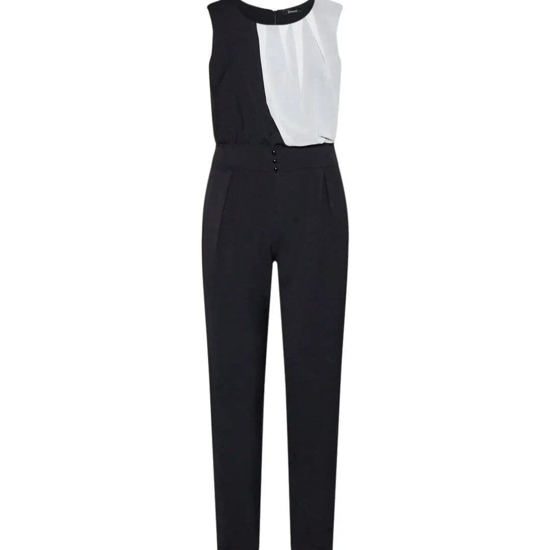 Tuta bicolor NERO-PANNA IRONICA 50