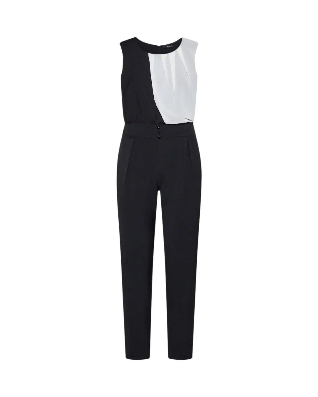 Tuta bicolor NERO-PANNA IRONICA 50