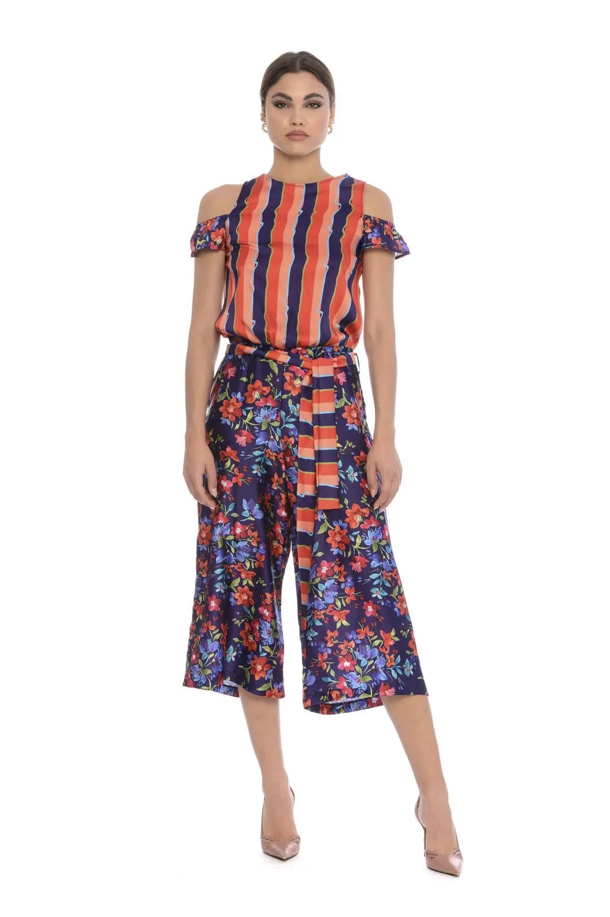 Tuta fantasia ARANCIO-BLU IRONICA 52