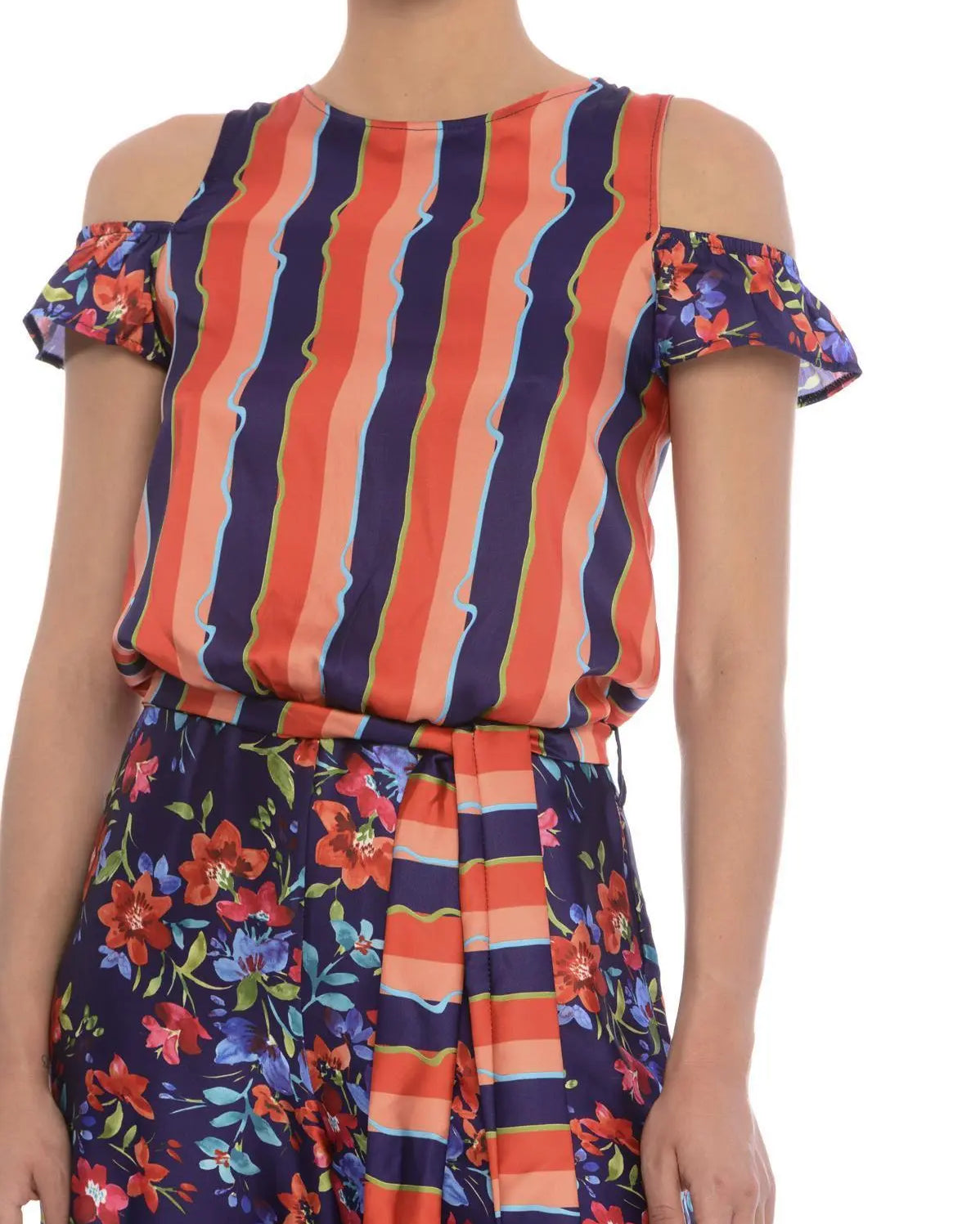 Tuta fantasia ARANCIO-BLU IRONICA