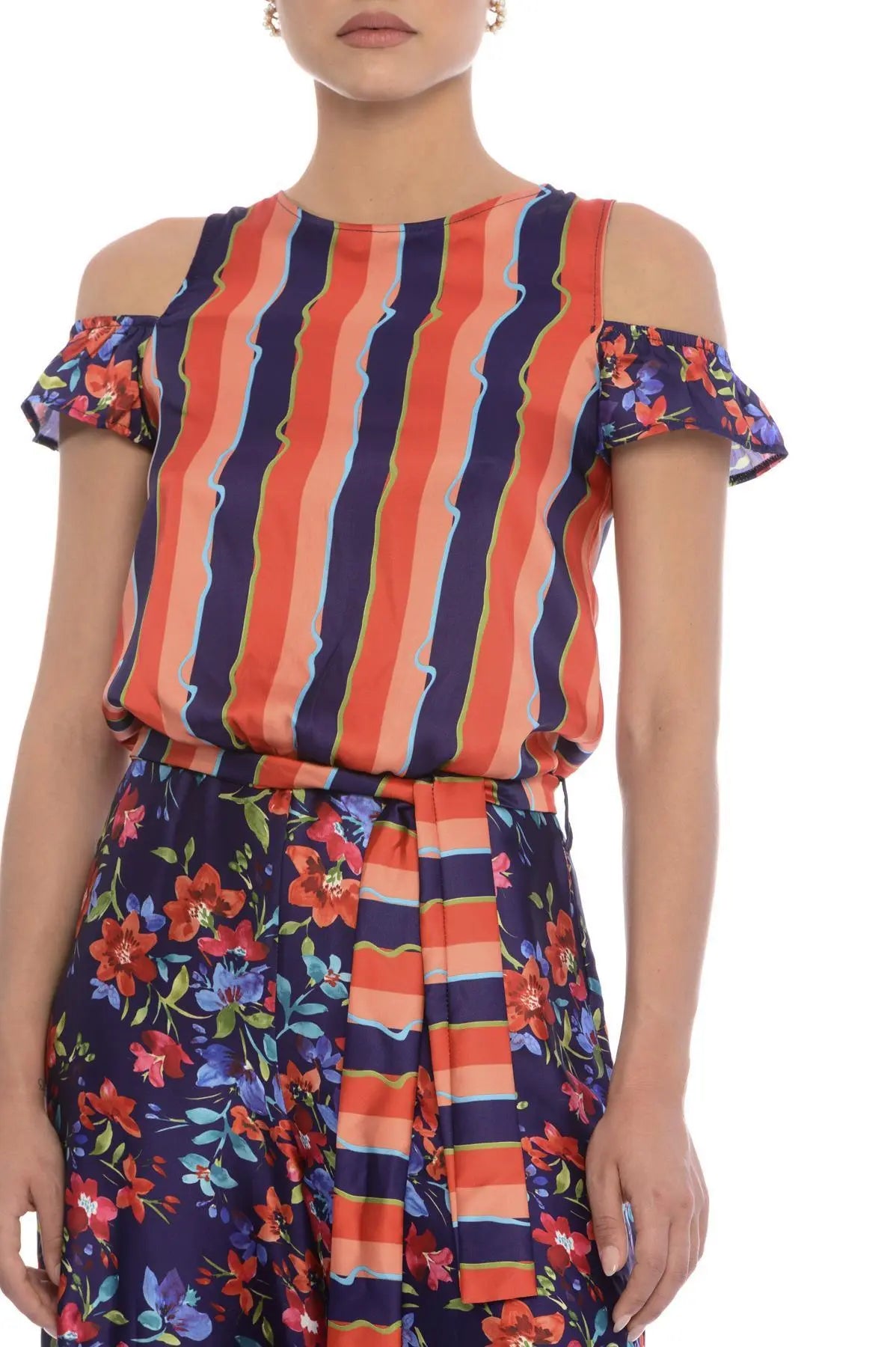 Tuta fantasia ARANCIO-BLU IRONICA