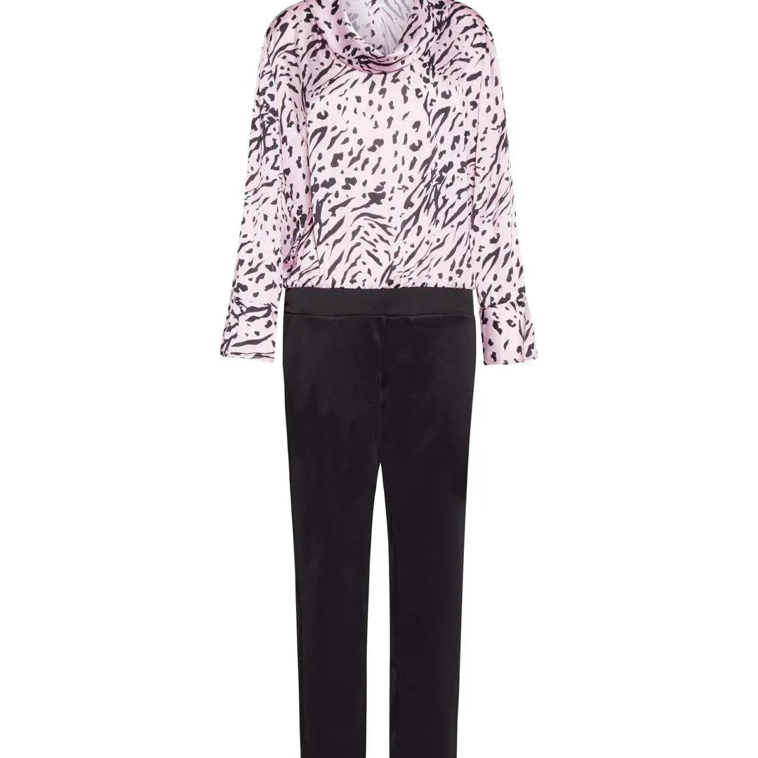 Tuta fantasia animalier CIPRIA-NERO IRONICA 3XL