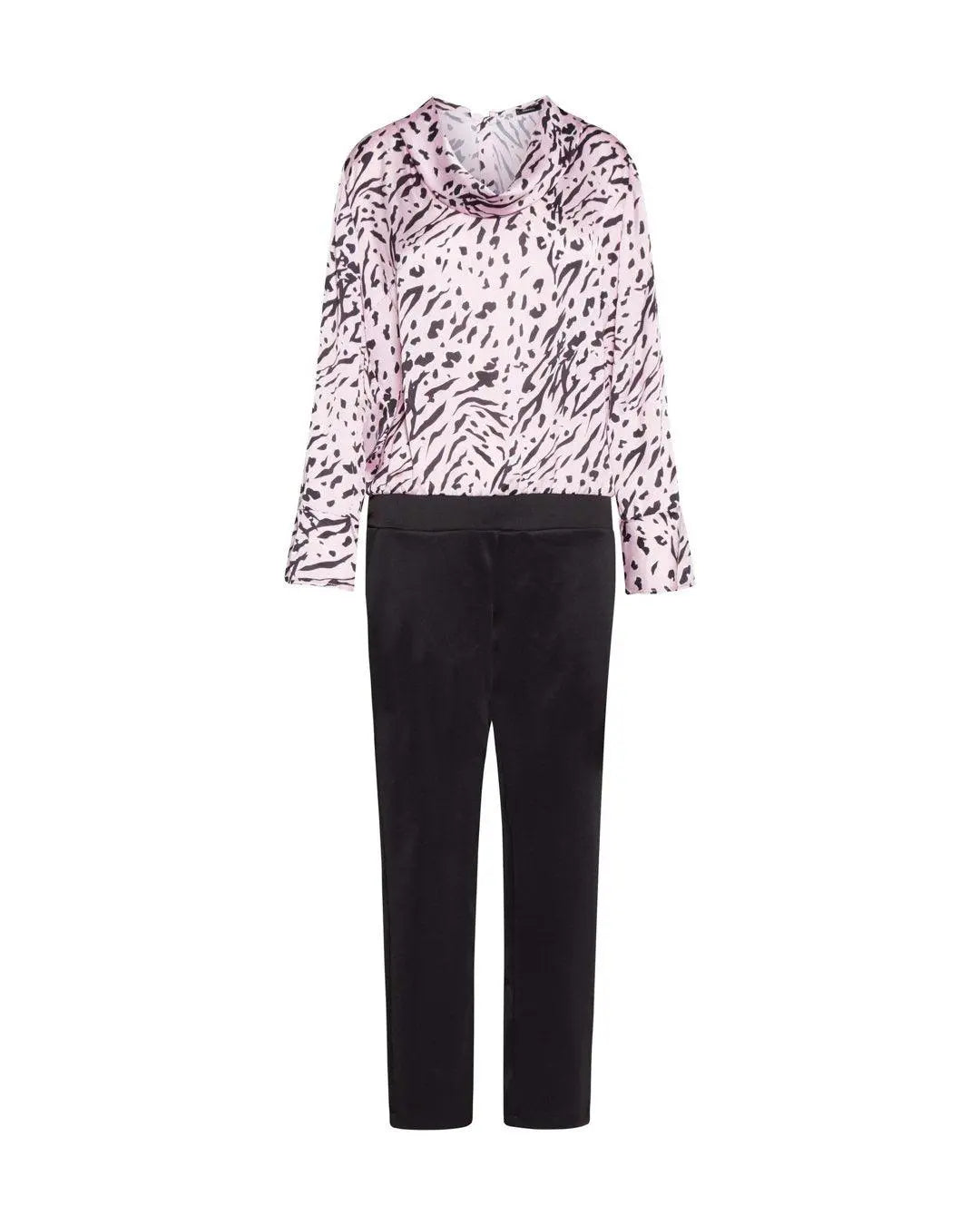 Tuta fantasia animalier CIPRIA-NERO IRONICA 3XL