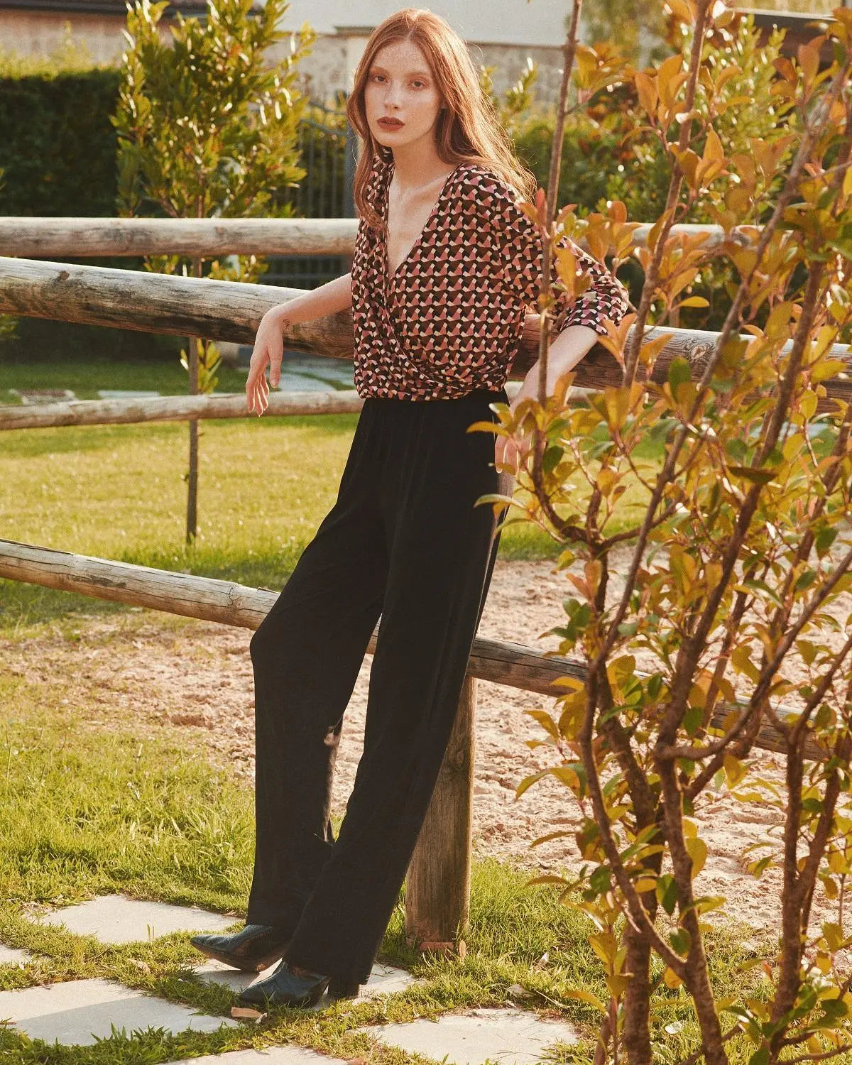 Tuta fantasia geometrica FANTASIA DORABELLA XXL