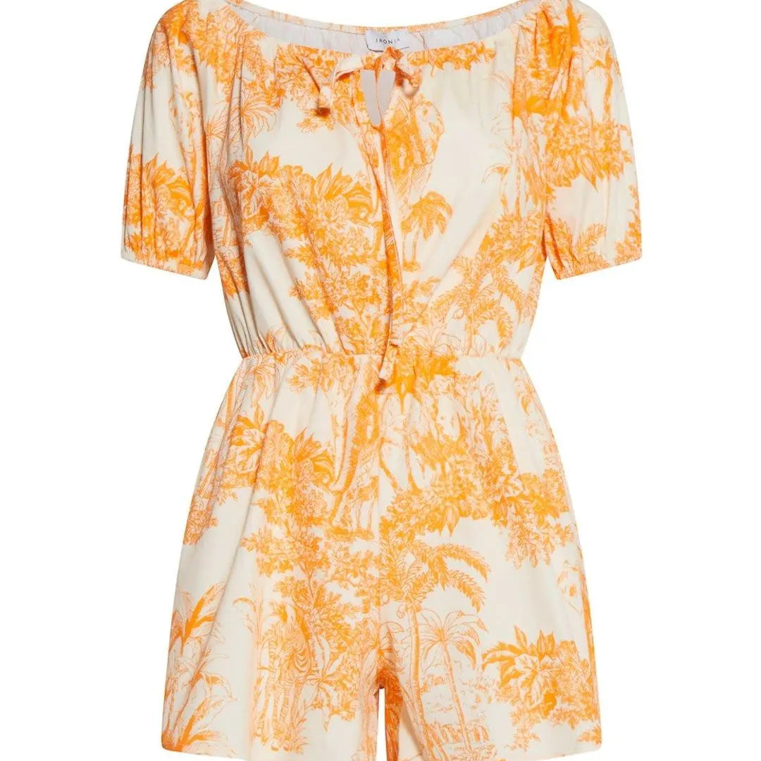 Tuta fantasia wild LIGHT BEIGE - ARANCIONE IRONICA XL