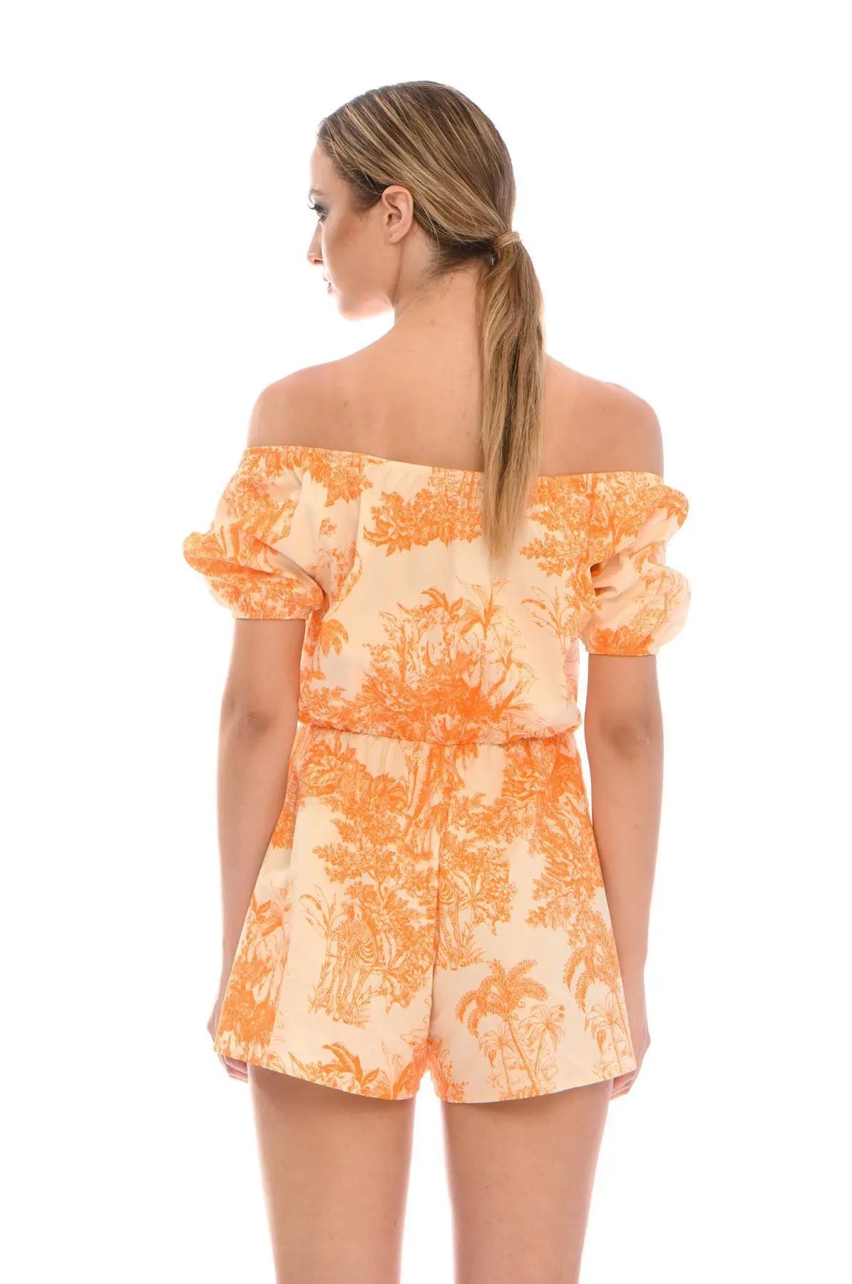 Tuta fantasia wild LIGHT BEIGE - ARANCIONE IRONICA