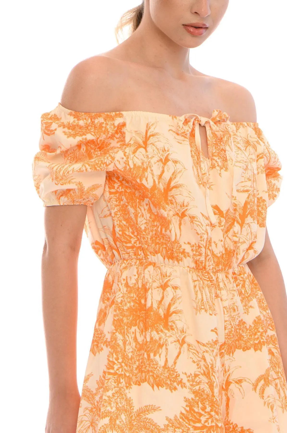 Tuta fantasia wild LIGHT BEIGE - ARANCIONE IRONICA