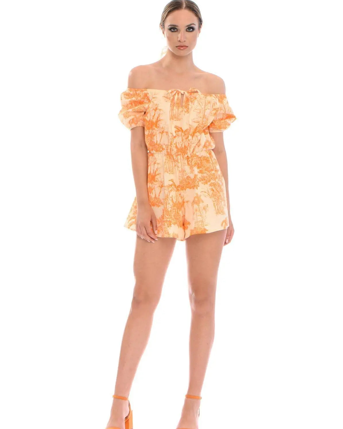 Tuta fantasia wild LIGHT BEIGE - ARANCIONE IRONICA