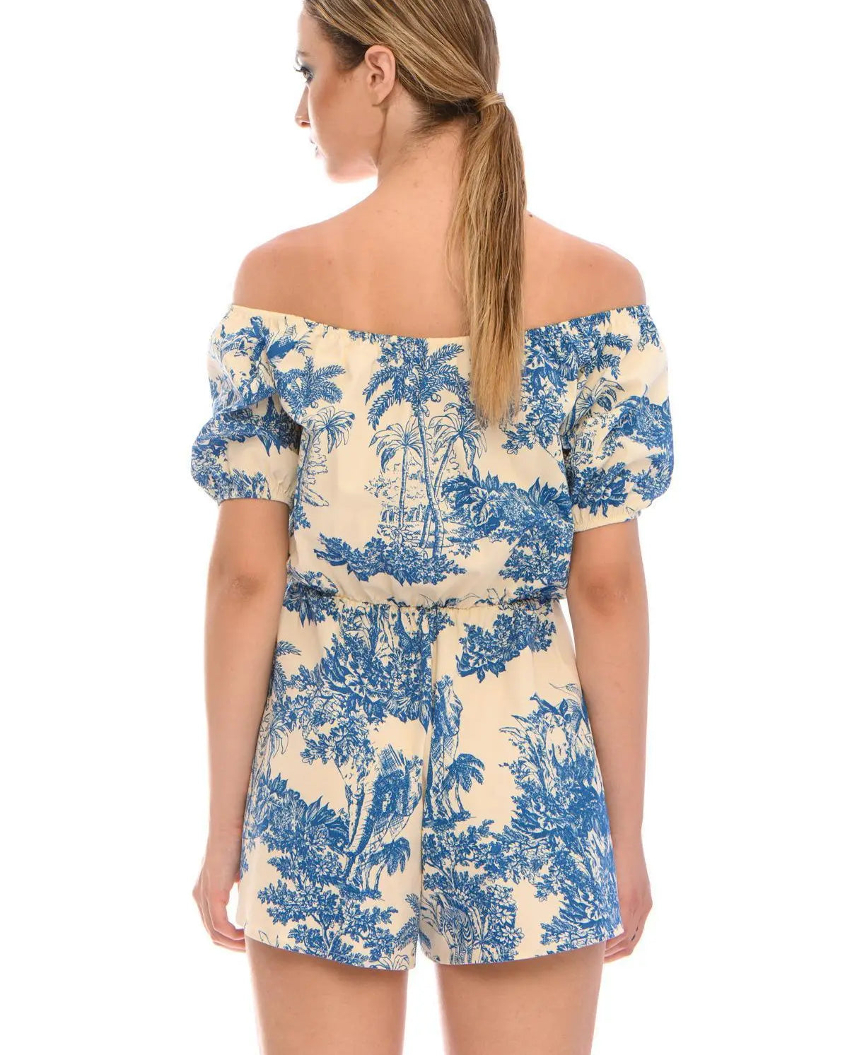 Tuta fantasia wild LIGHT BEIGE - BLU IRONICA