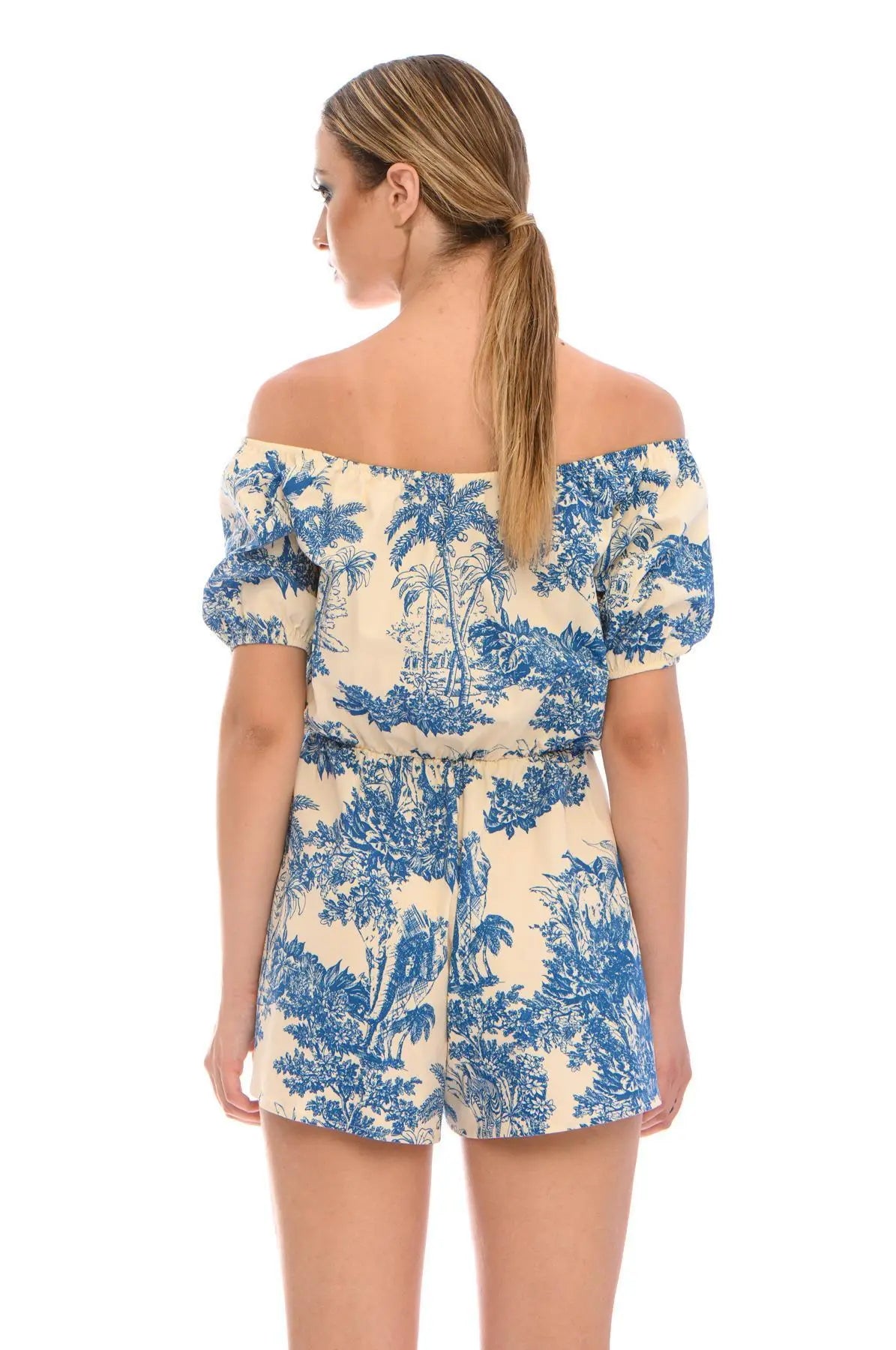 Tuta fantasia wild LIGHT BEIGE - BLU IRONICA