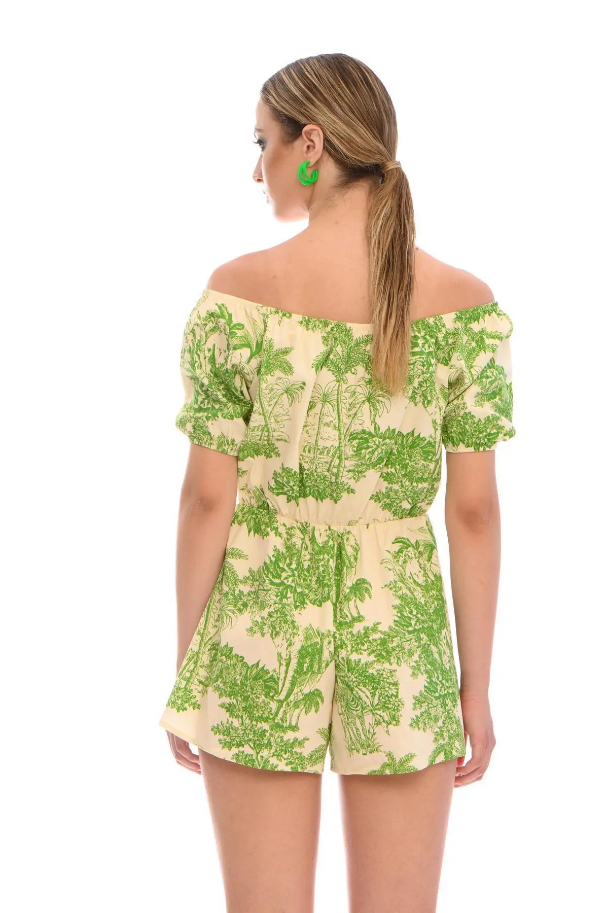 Tuta fantasia wild LIGHT BEIGE - VERDE PISTACCHIO IRONICA