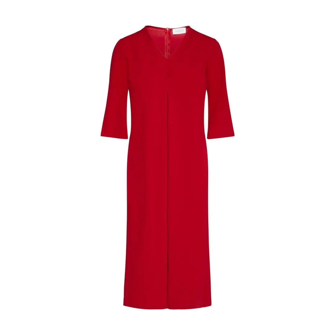 Tuta scollo a V ROSSO IRONICA