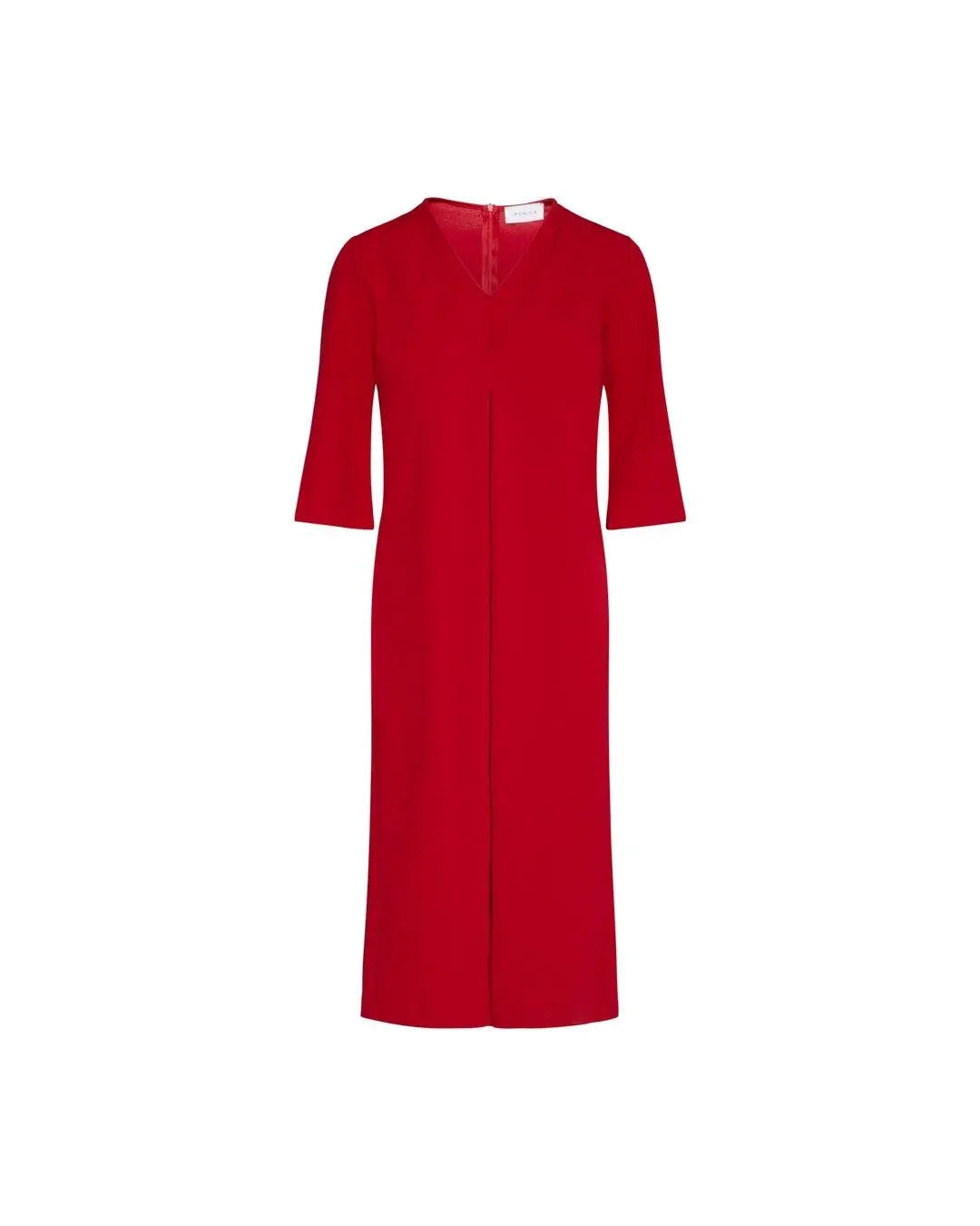 Tuta scollo a V ROSSO IRONICA