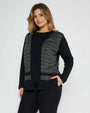 Twinset fantasia NERO DORABELLA XXL