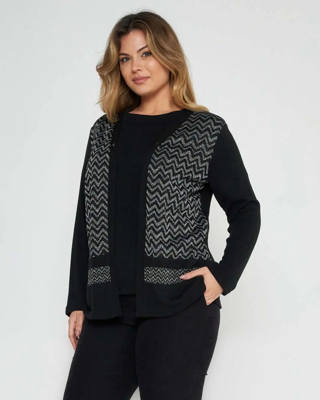 Twinset fantasia NERO DORABELLA XXL